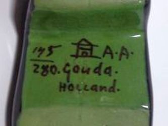 Gouda high glazed clogs mark