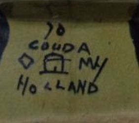 Gouda high glazed clogs mark