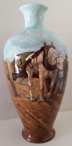 Gouda horse paijsage front-left