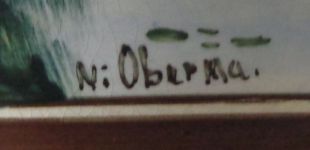 Paijsage windmill original painter