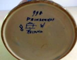 Gouda prinsenhof vase mark
