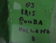 Iris pottery clog mark