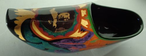 Gouda pottery heeled shoe