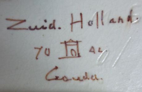 Gouda bird clogs decor MV mark