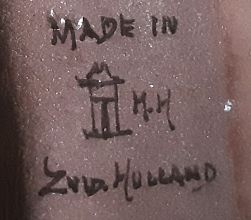 Gouda potteryZuid Holland clog mark