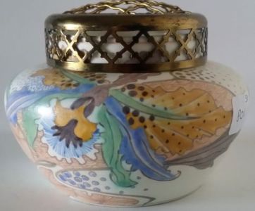 Gouda pottery decor Rhodian mark